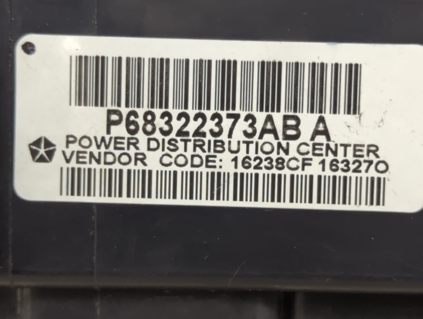 2017 Ram 1500 Fusebox Fuse Box Panel Relay Module P/N:P68322373AB 04692143AA Fits OEM Used Auto Parts - Oemusedautoparts1.co