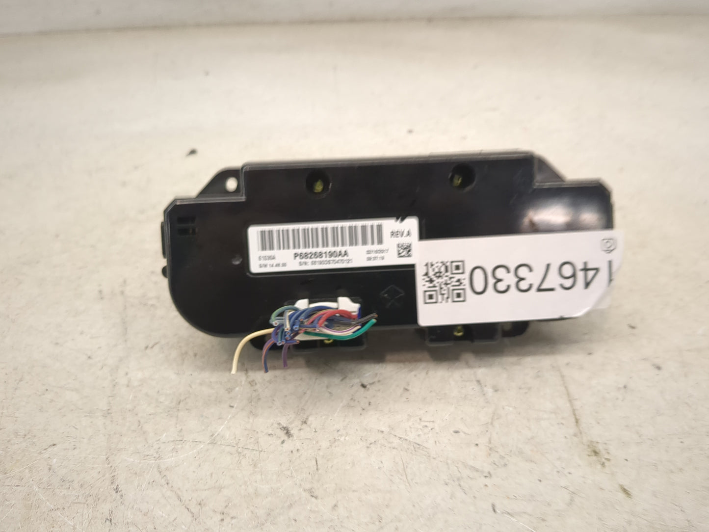 2013-2022 Ram 1500 Climate Control Module Temperature AC/Heater Replacement P/N:P68268190AA Fits OEM Used Auto Parts - Oemus