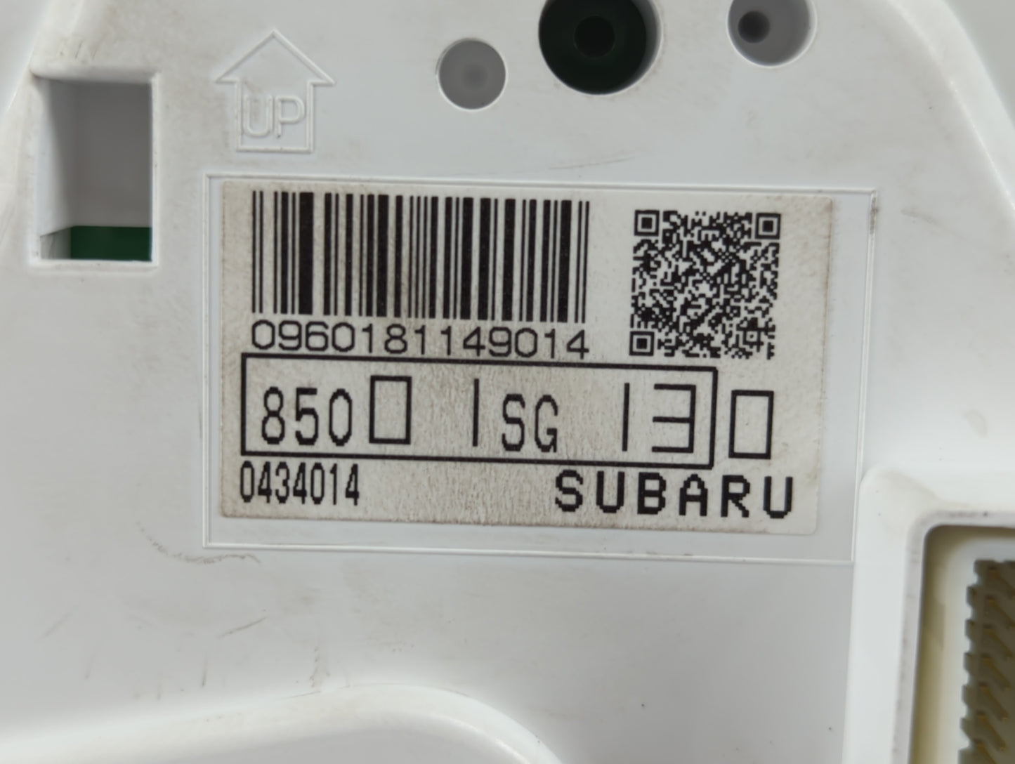 2017 Subaru Forester Instrument Cluster Speedometer Gauges P/N:85001SG140 Fits OEM Used Auto Parts - Oemusedautoparts1.com