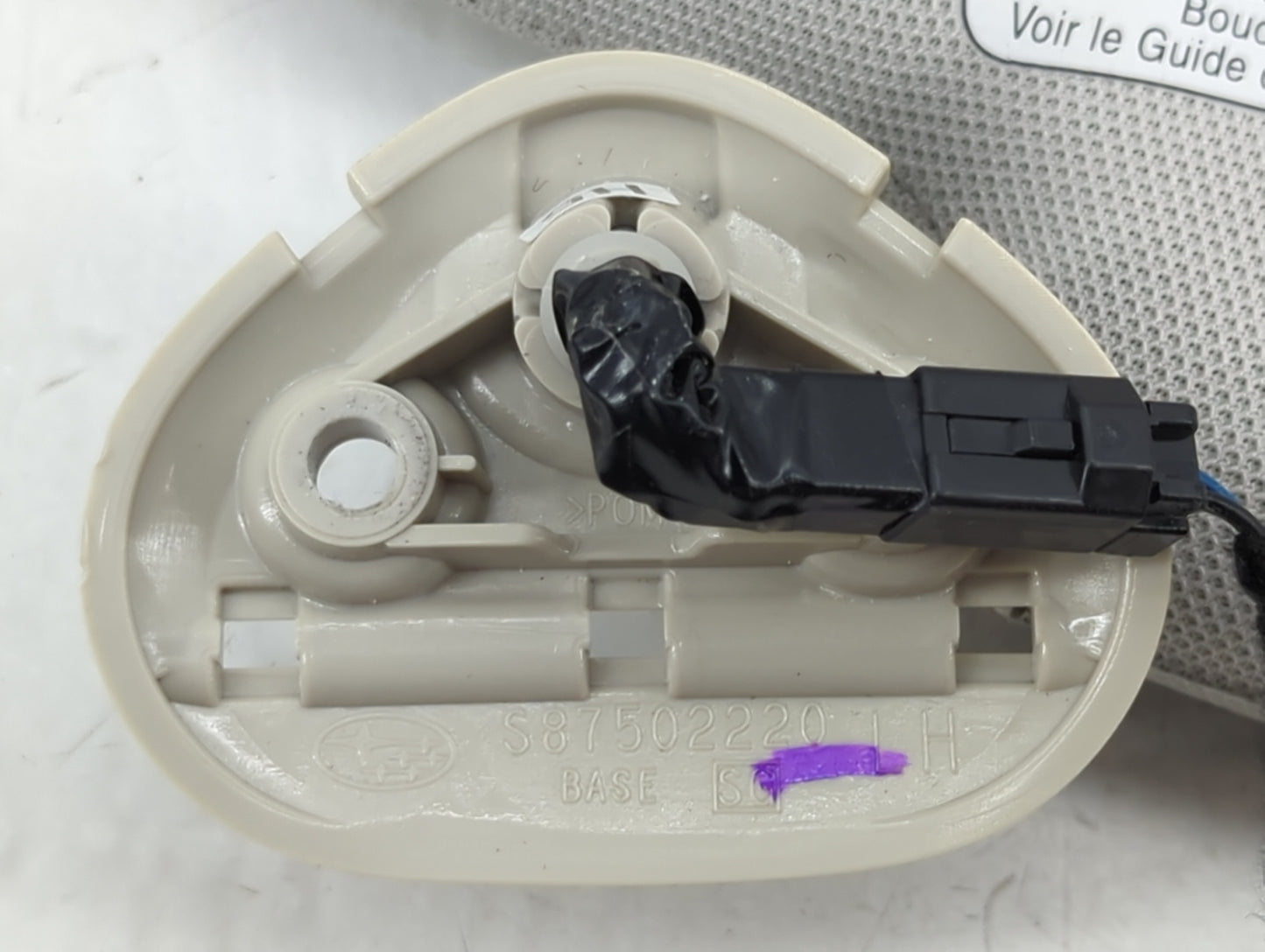 2017-2018 Subaru Forester Sun Visor Shade Replacement Driver Left Mirror Fits Fits 2017 2018 OEM Used Auto Parts - Oemusedau