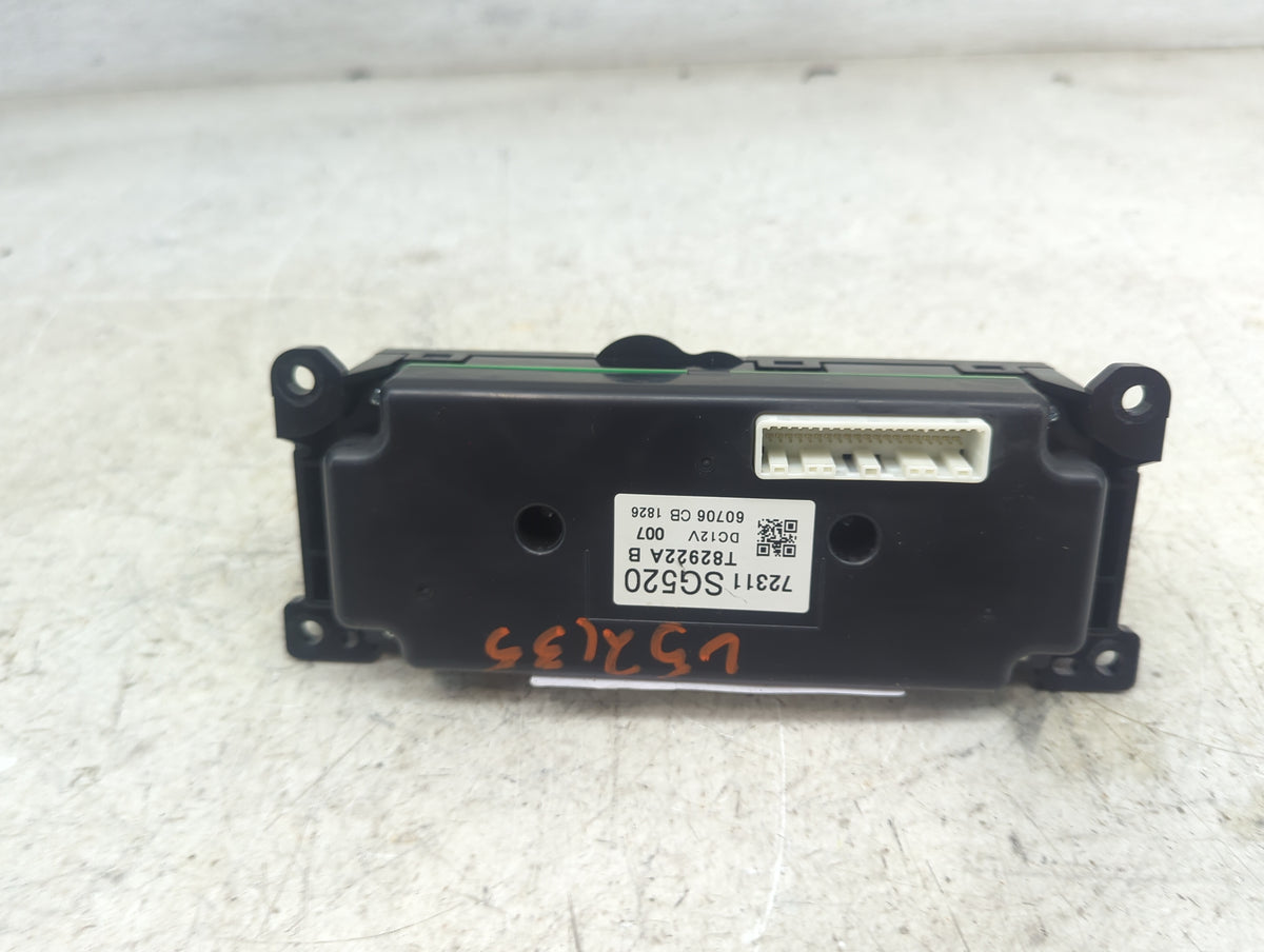 2017 Subaru Forester Climate Control Module Temperature AC/Heater Replacement P/N:72311SG520 T82922A B Fits OEM Used Auto Pa