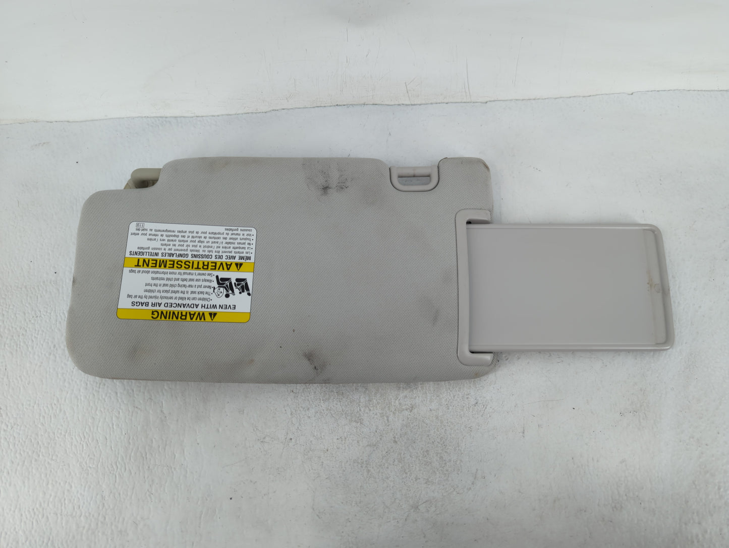 2017 Subaru Forester Sun Visor Shade Replacement Passenger Right Mirror Fits OEM Used Auto Parts - Oemusedautoparts1.com