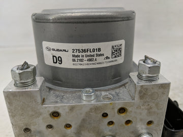 2017-2021 Subaru Impreza Anti-Lock Brake ABS Pump Module Actuator OEM P/N:27536FL01B 27536FL01A Fits Fits 2017 2018 2019 2020 2021 OEM Used Auto Parts
