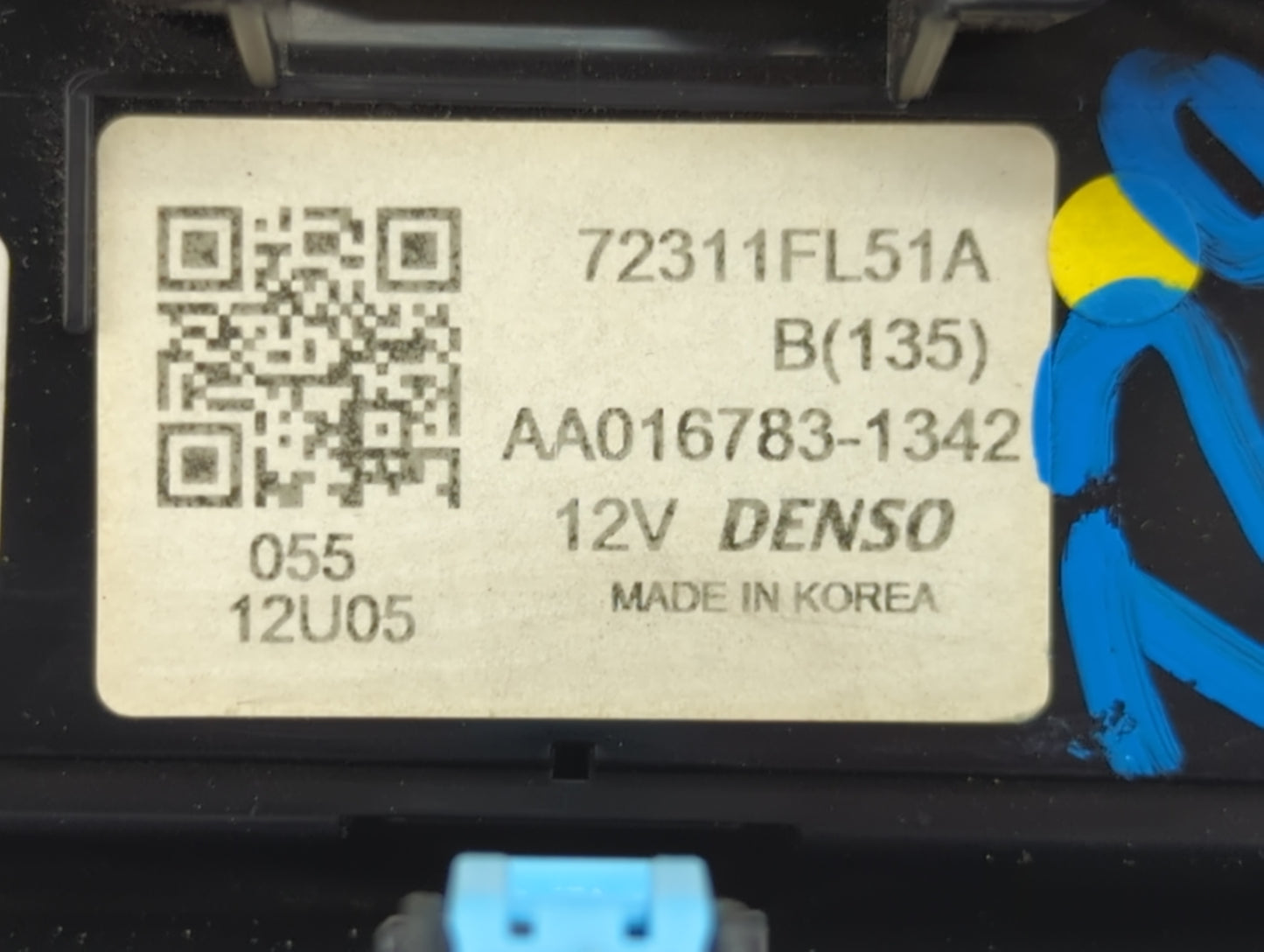 2017-2022 Subaru Impreza Climate Control Module Temperature AC/Heater Replacement P/N:72311FL51A AA016783-1342 Fits OEM Used