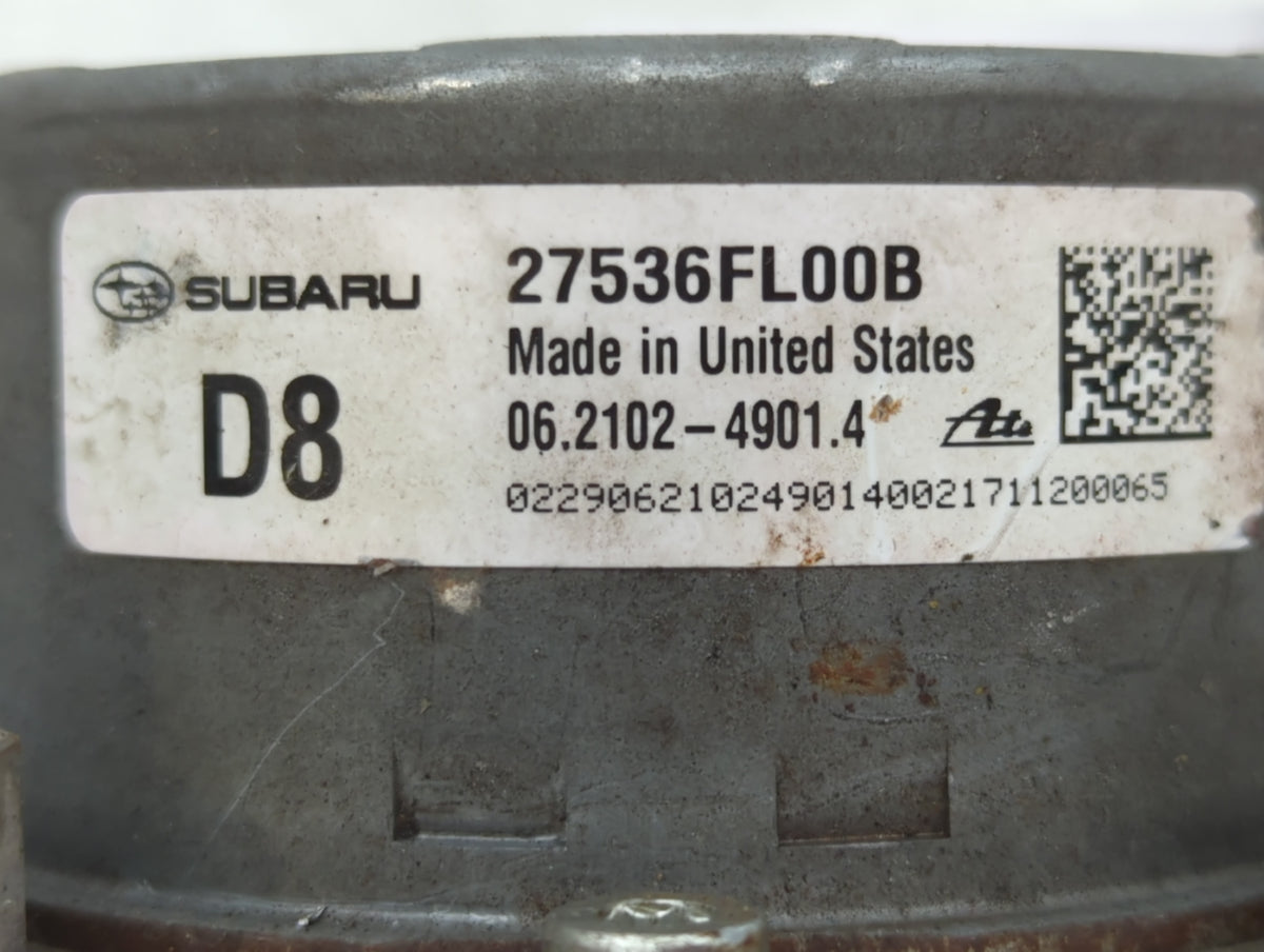2017-2021 Subaru Impreza Anti-Lock Brake ABS Pump Module Actuator OEM P/N:27536FL00B Fits Fits 2017 2018 2019 2020 2021 OEM