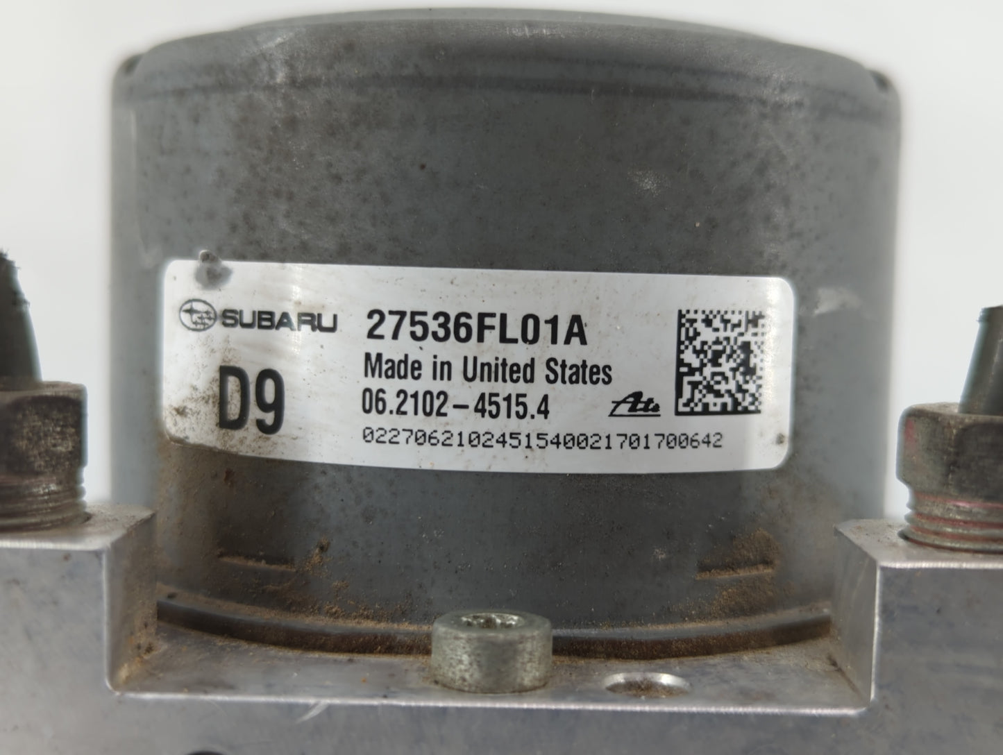 2017-2021 Subaru Impreza ABS Pump Control Module Replacement P/N:27536FL01A Fits Fits 2017 2018 2019 2020 2021 OEM Used Auto
