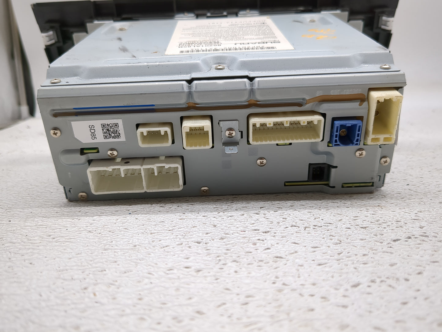 2017 Subaru Legacy Radio AM FM Cd Player Receiver Replacement P/N:86201AL85B Fits OEM Used Auto Parts - Oemusedautoparts1.co