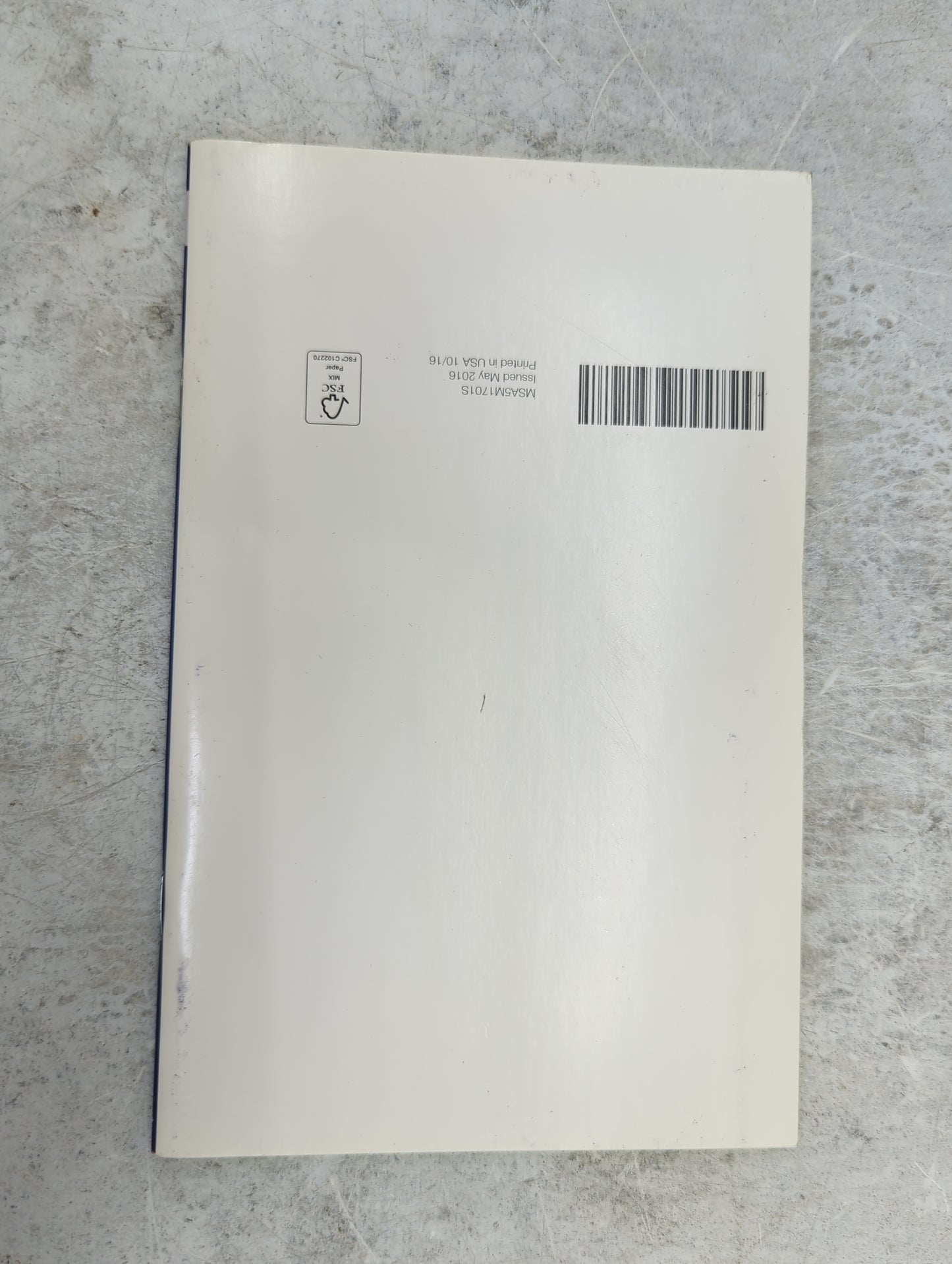 2017 Subaru Legacy Owners Manual Book Guide P/N:B2533BE-A MSASM1711A, MSASM17015 OEM Used Auto Parts - Oemusedautoparts1.com
