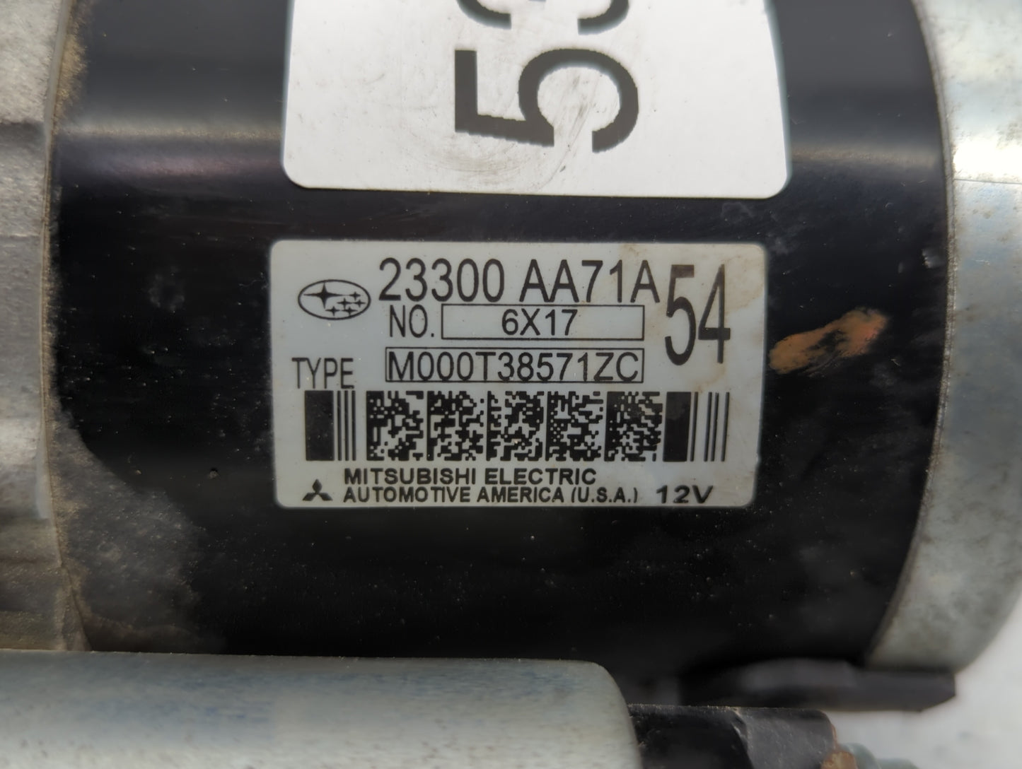2015-2019 Subaru Legacy Car Starter Motor Solenoid OEM P/N:23300 AA71A Fits Fits 2015 2016 2017 2018 2019 OEM Used Auto Part