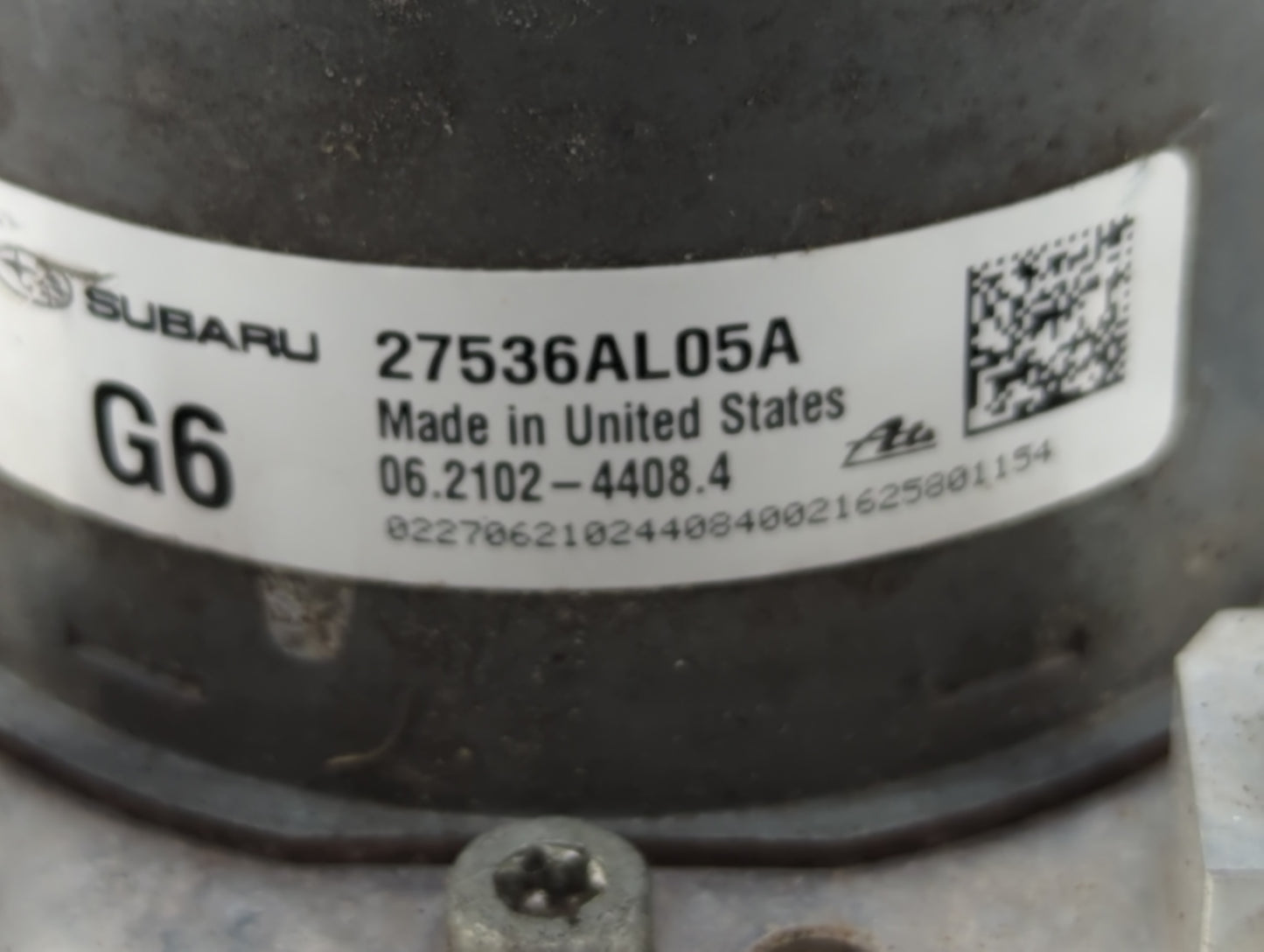 2017 Subaru Legacy ABS Pump Control Module Replacement P/N:27536AL05A Fits OEM Used Auto Parts - Oemusedautoparts1.com