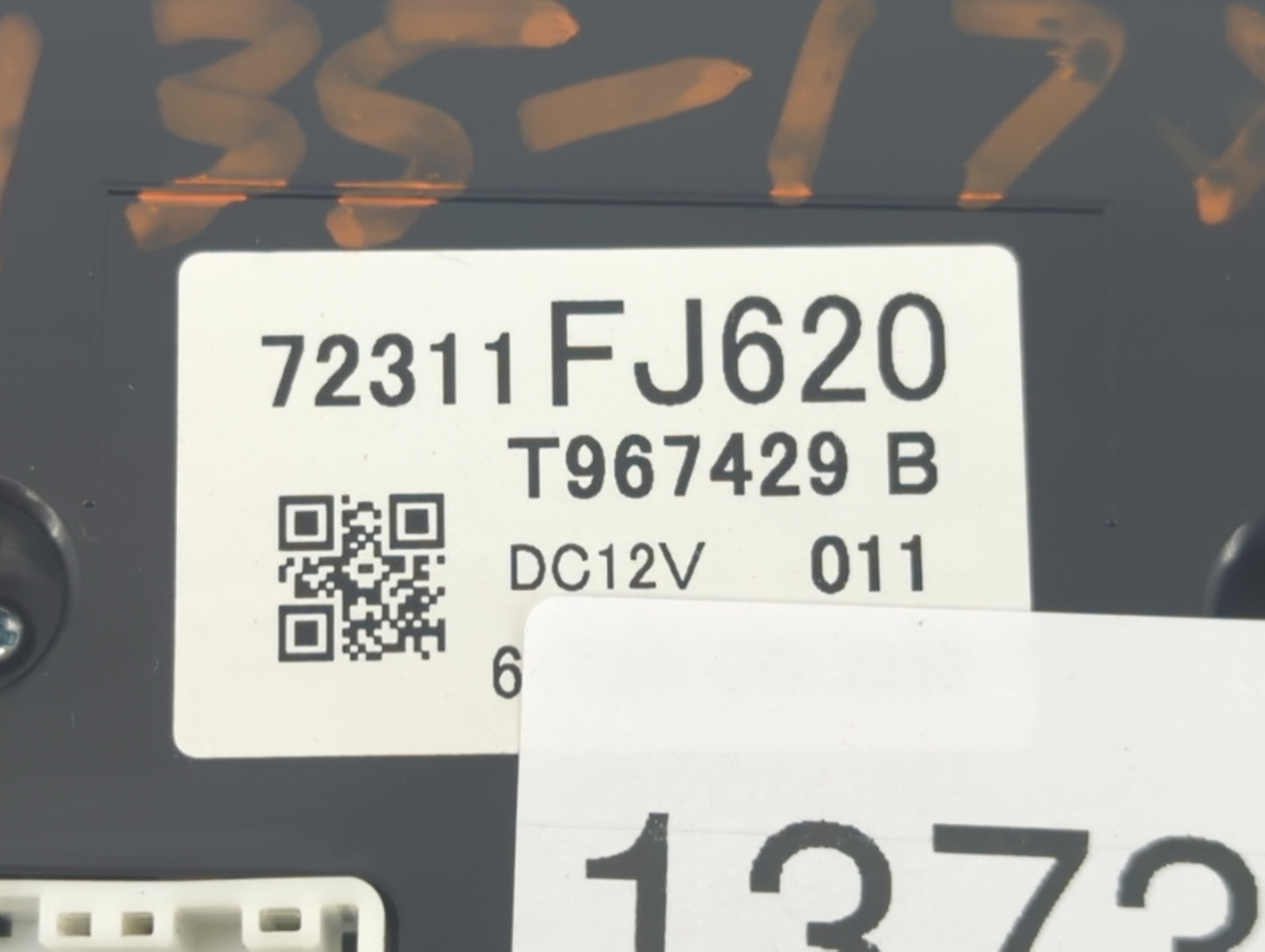 2015 Subaru Xv Climate Control Module Temperature AC/Heater Replacement P/N:72311FJ620 Fits Fits 2016 OEM Used Auto Parts -