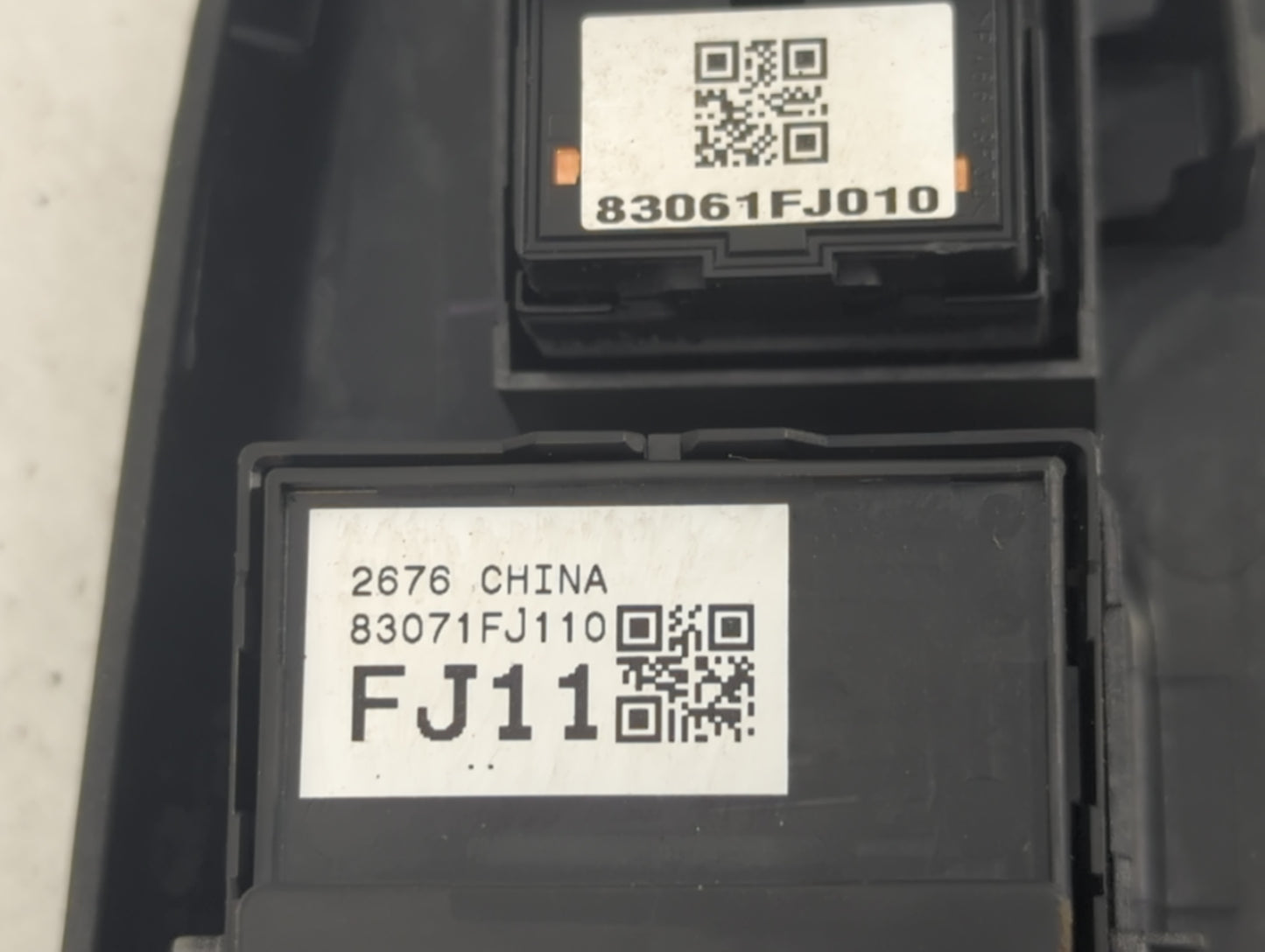 2015 Subaru Xv Master Power Window Switch Replacement Driver Side Left P/N:83061FJ010 83071FJ110 Fits Fits 2016 OEM Used Aut
