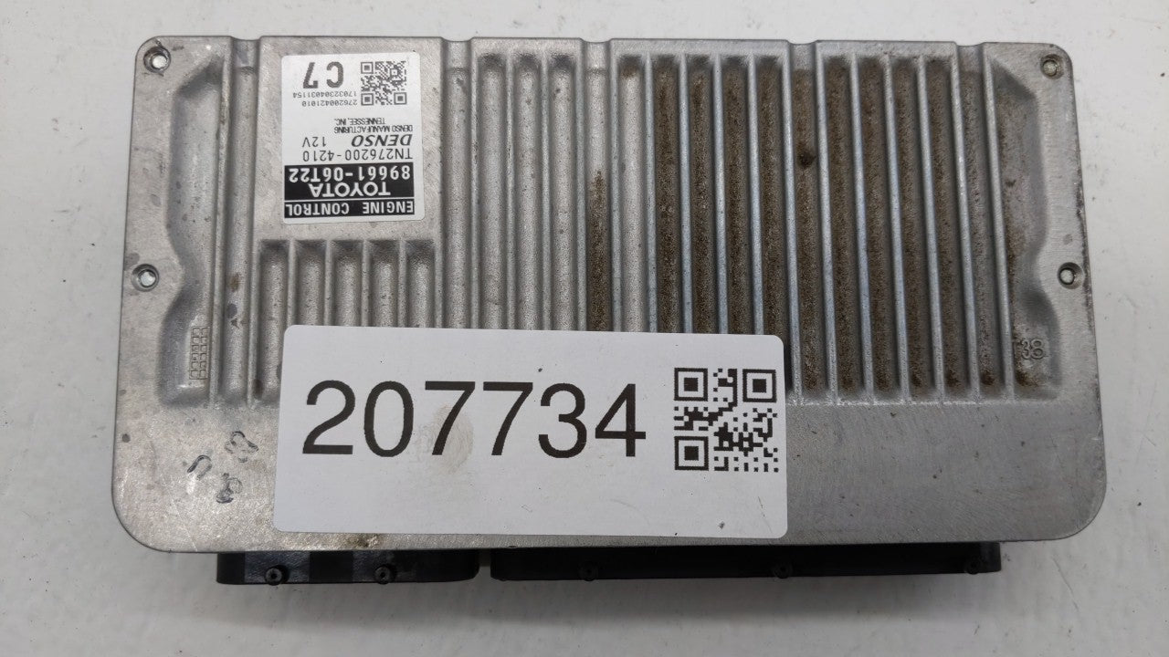 2016-2017 Toyota Camry PCM Engine Control Computer ECU ECM PCU OEM P/N:89661-06T21 89661-06T22 Fits Fits 2016 2017 OEM Used