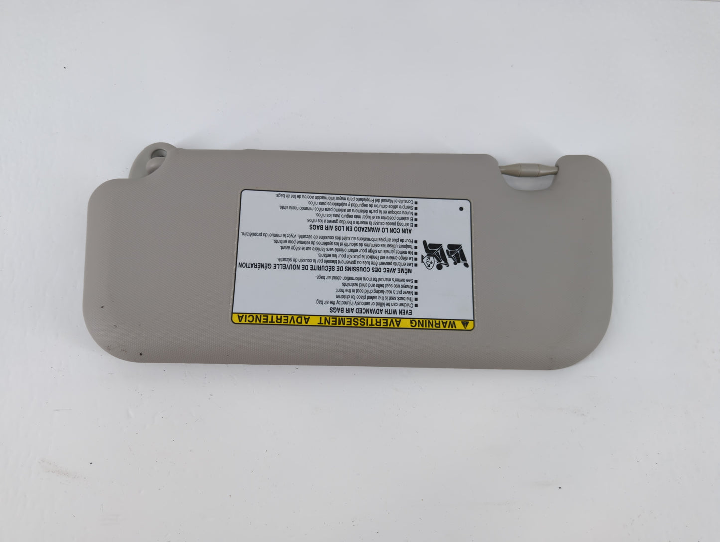 2017-2019 Toyota Corolla Sun Visor Shade Replacement Passenger Right Mirror Fits Fits 2017 2018 2019 OEM Used Auto Parts - O