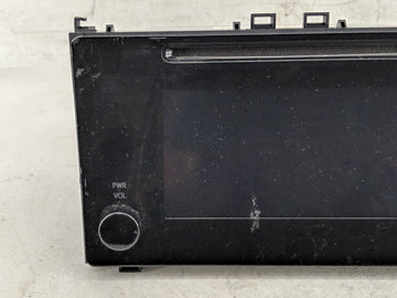 2017-2019 Toyota Corolla Radio AM FM Cd Player Receiver Replacement P/N:139000-0780B101 86140-02520 Fits Fits 2017 2018 2019 OEM Used Auto Parts