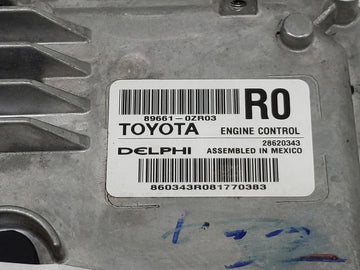 2017-2019 Toyota Corolla PCM Engine Control Computer ECU ECM PCU OEM P/N:89661-0ZR03 Fits Fits 2017 2018 2019 OEM Used Auto Parts