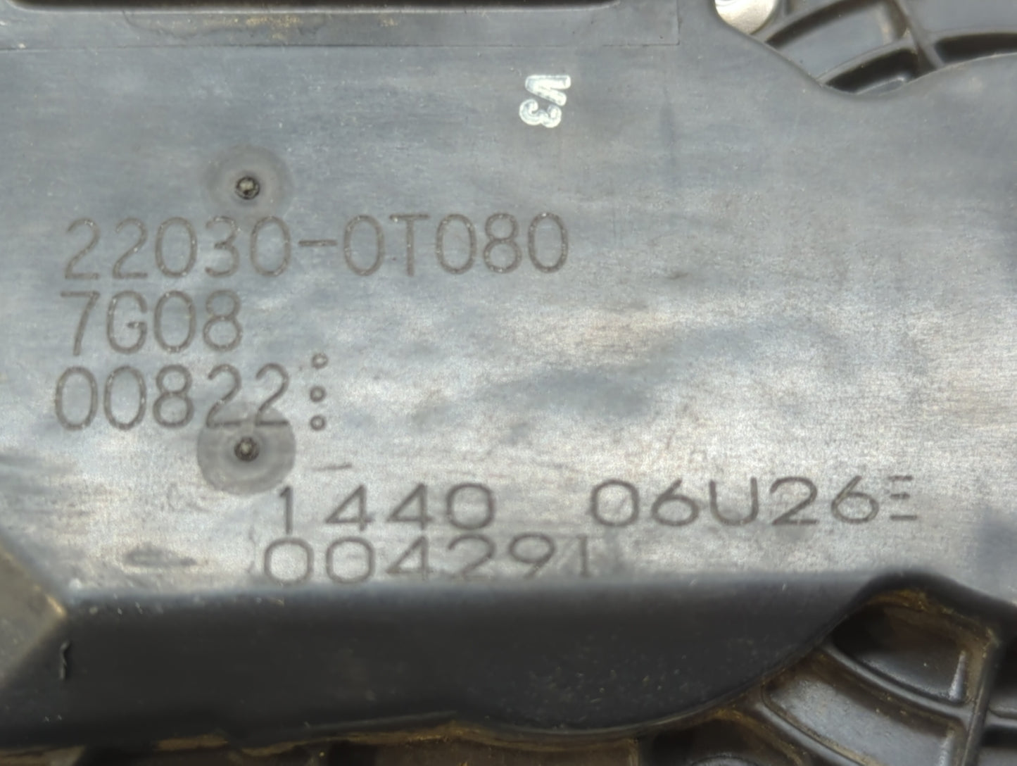 2011-2019 Toyota Corolla Throttle Body P/N:22030-0T080 Fits Fits 2011 2012 2013 2014 2015 2016 2017 2018 2019 OEM Used Auto