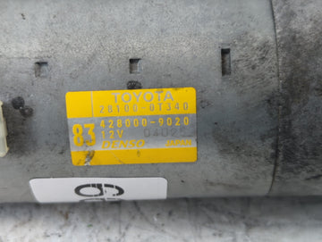 2015-2022 Toyota Corolla Car Starter Motor Solenoid OEM P/N:04801839AB 428000-9020 Fits OEM Used Auto Parts