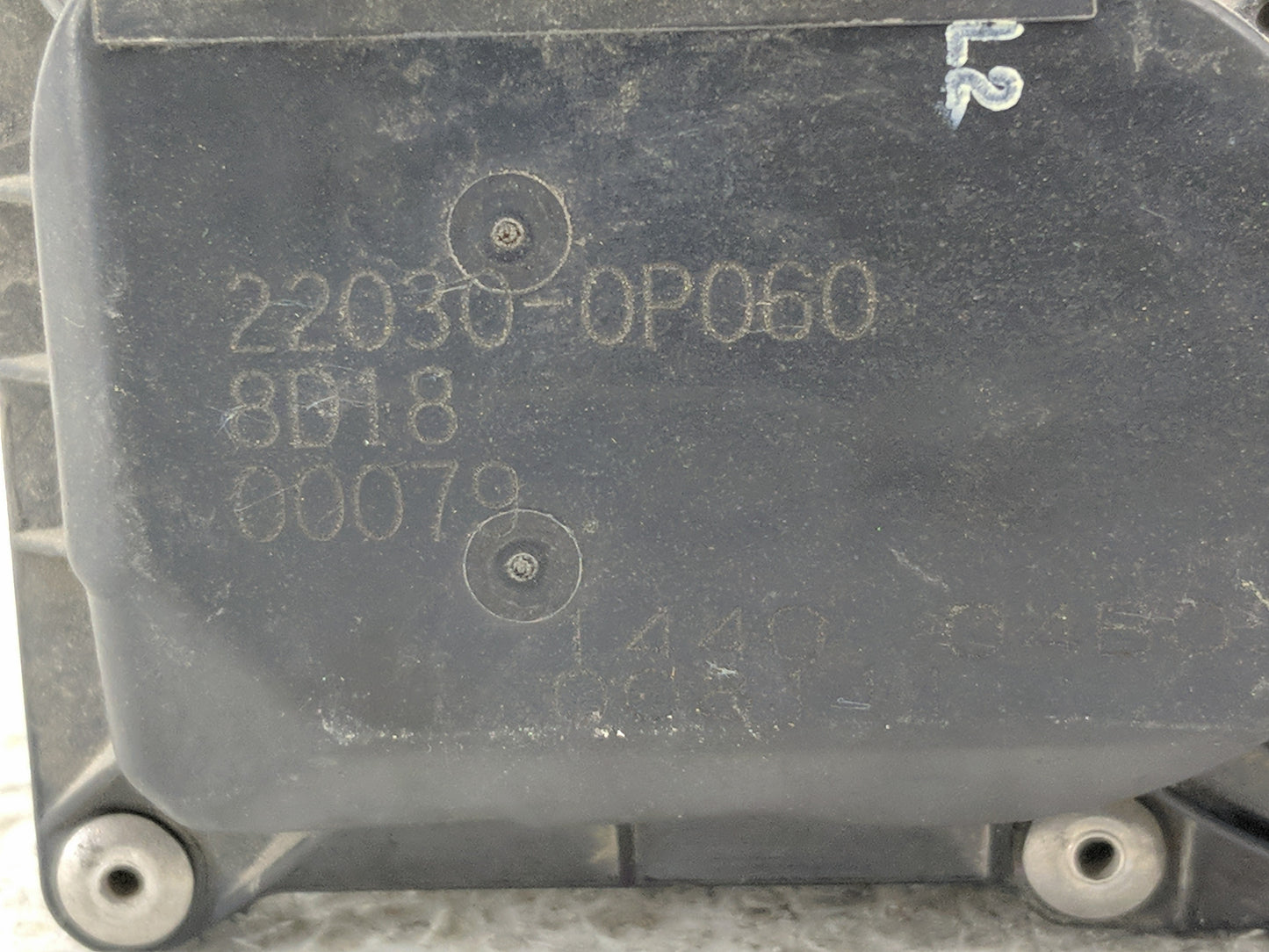 2017-2022 Toyota Highlander Throttle Body P/N:22030-0P060 Fits Fits 2016 2017 2018 2019 2020 2021 2022 OEM Used Auto Parts -