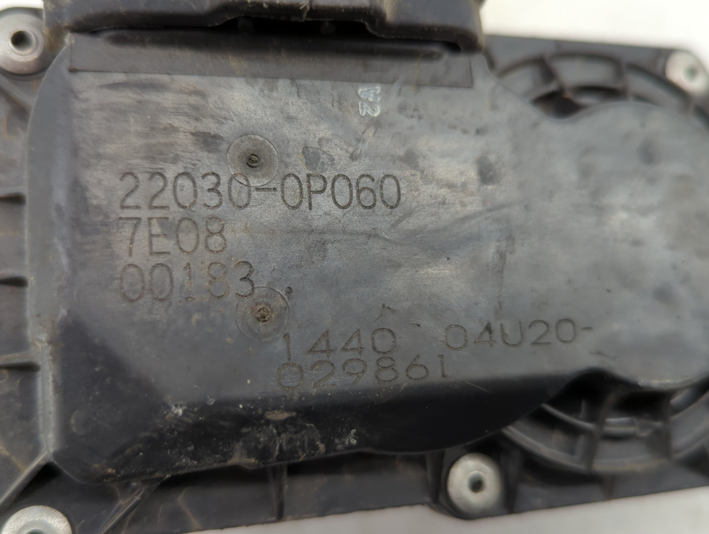 2017-2022 Toyota Highlander Throttle Body P/N:22030-0P060 Fits Fits 2016 2017 2018 2019 2020 2021 2022 OEM Used Auto Parts -