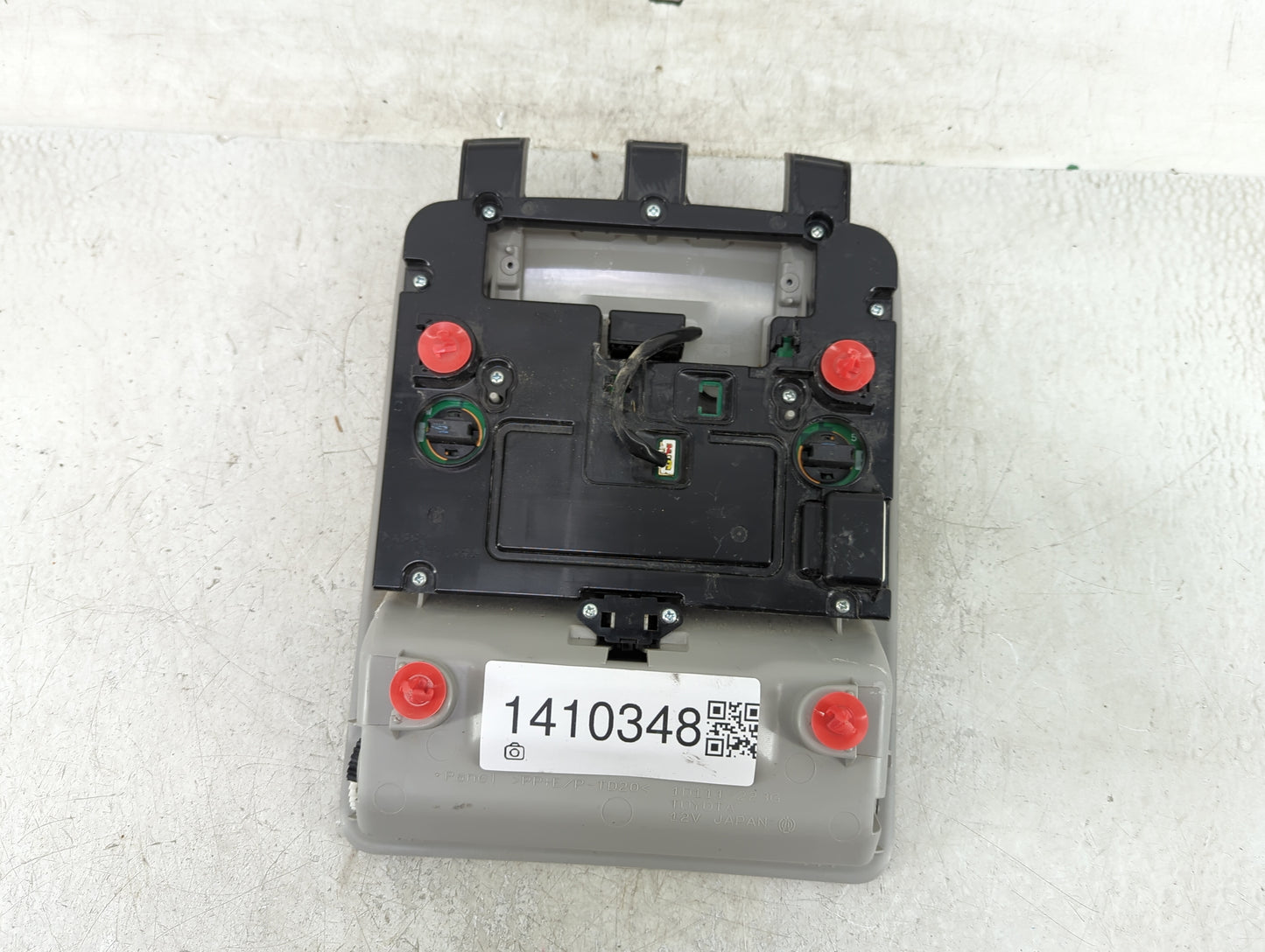 2017 Toyota Rav4 Overhead Roof Console - Oemusedautoparts1.com