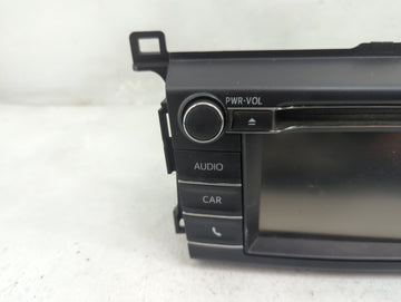 2016-2018 Toyota Rav4 Radio AM FM Cd Player Receiver Replacement P/N:86140-0R170 Fits Fits 2016 2017 2018 OEM Used Auto Parts