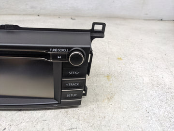 2016-2018 Toyota Rav4 Radio AM FM Cd Player Receiver Replacement P/N:86140-0R170 138000-9850C101, FT0049A Fits Fits 2016 2017 2018 OEM Used Auto Parts