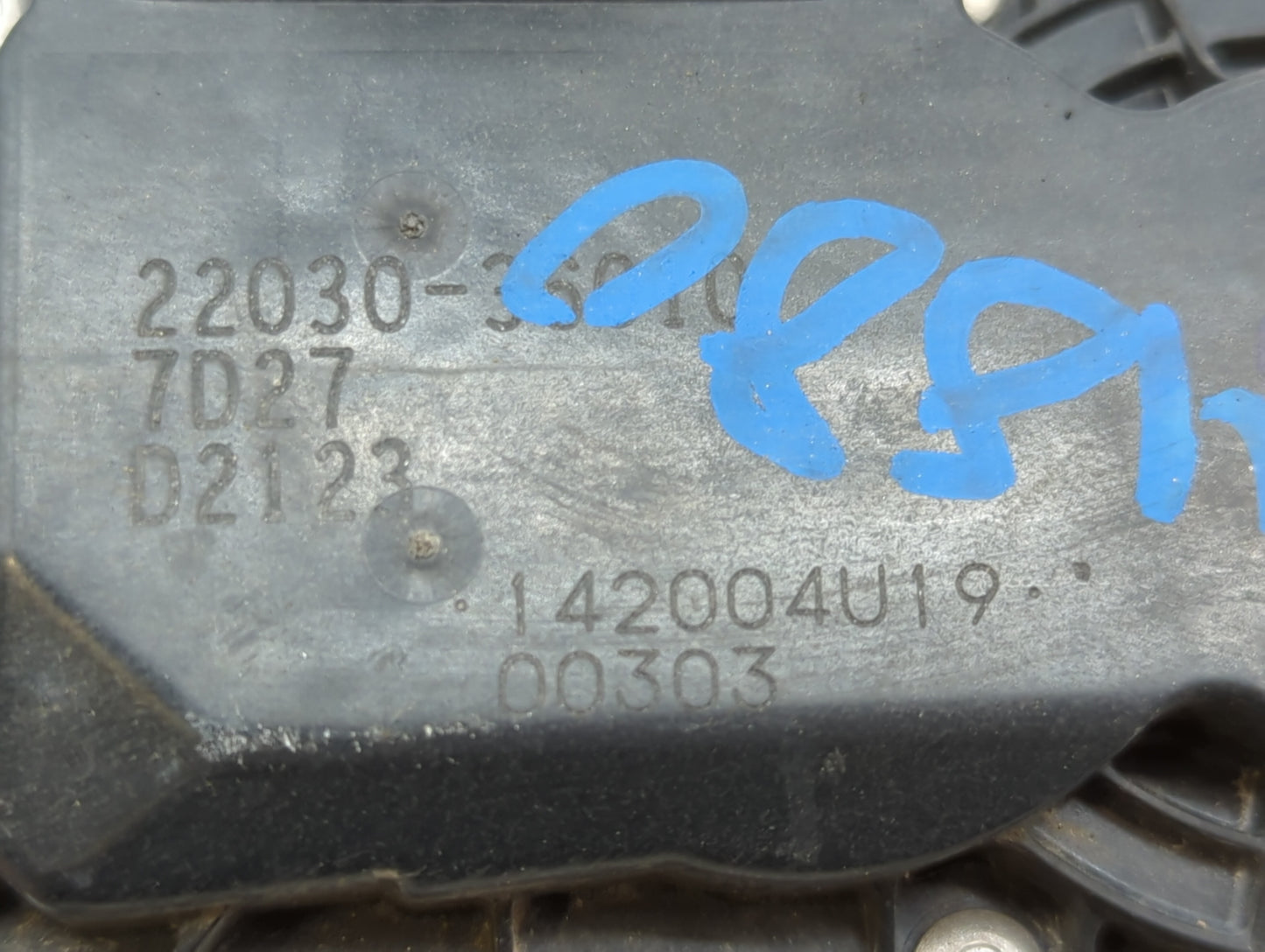 2009-2018 Toyota Rav4 Throttle Body P/N:22030-36010 22030-0V010 Fits Fits 2009 2010 2011 2012 2013 2014 2015 2016 2017 2018