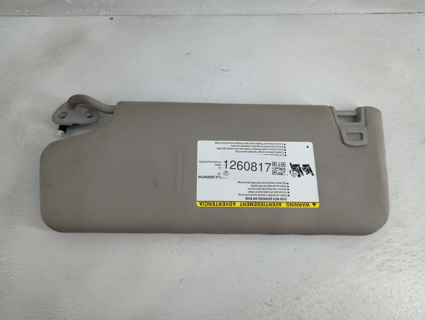 2015-2020 Toyota Sienna Sun Visor Shade Replacement Passenger Right Mirror Fits Fits 2015 2016 2017 2018 2019 2020 OEM Used