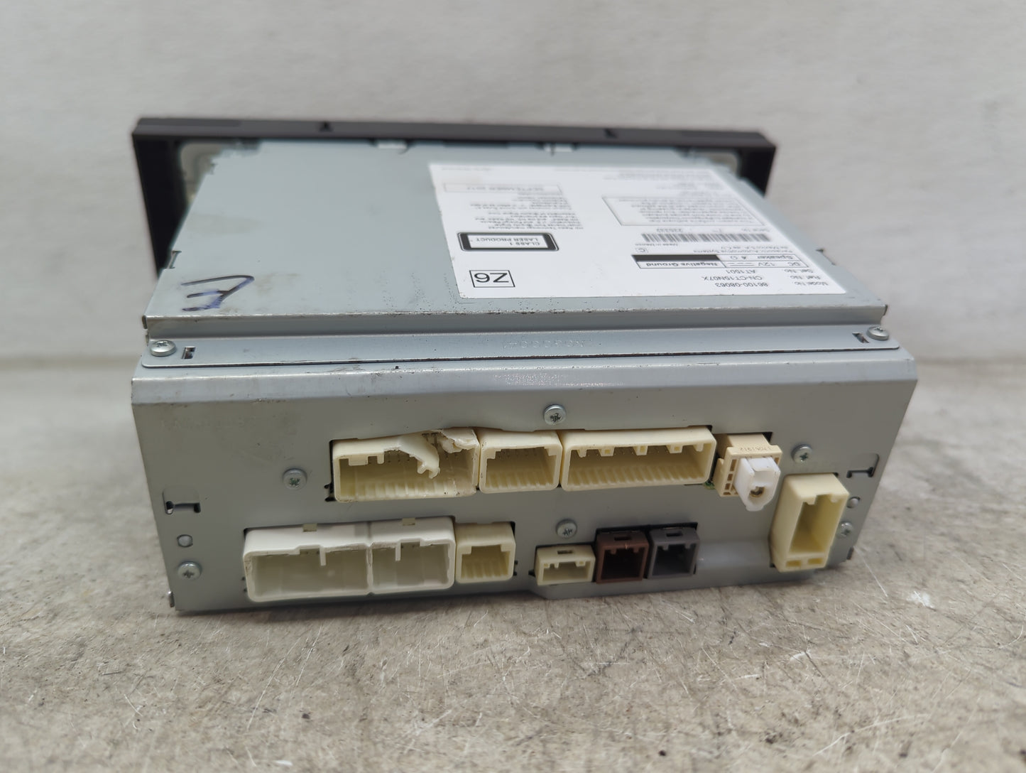 2016-2017 Toyota Sienna Radio AM FM Cd Player Receiver Replacement P/N:86100-08063 CN-CT15N07X, AT1501 Fits Fits 2016 2017 O