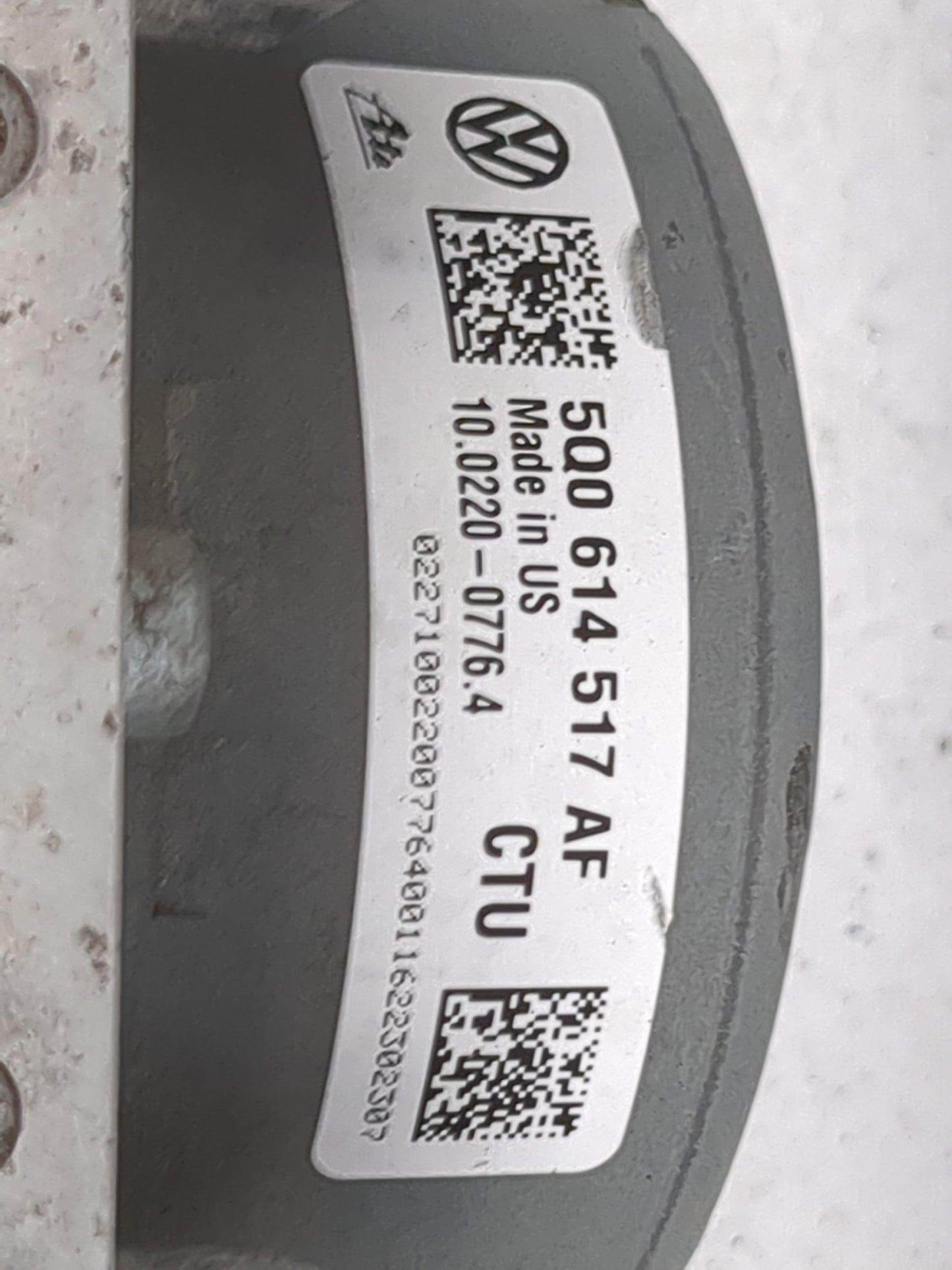 2015-2016 Volkswagen Golf ABS Pump Control Module Replacement P/N:5Q0614517AF 10.0220-0776.4 Fits Fits 2015 2016 2017 OEM Us