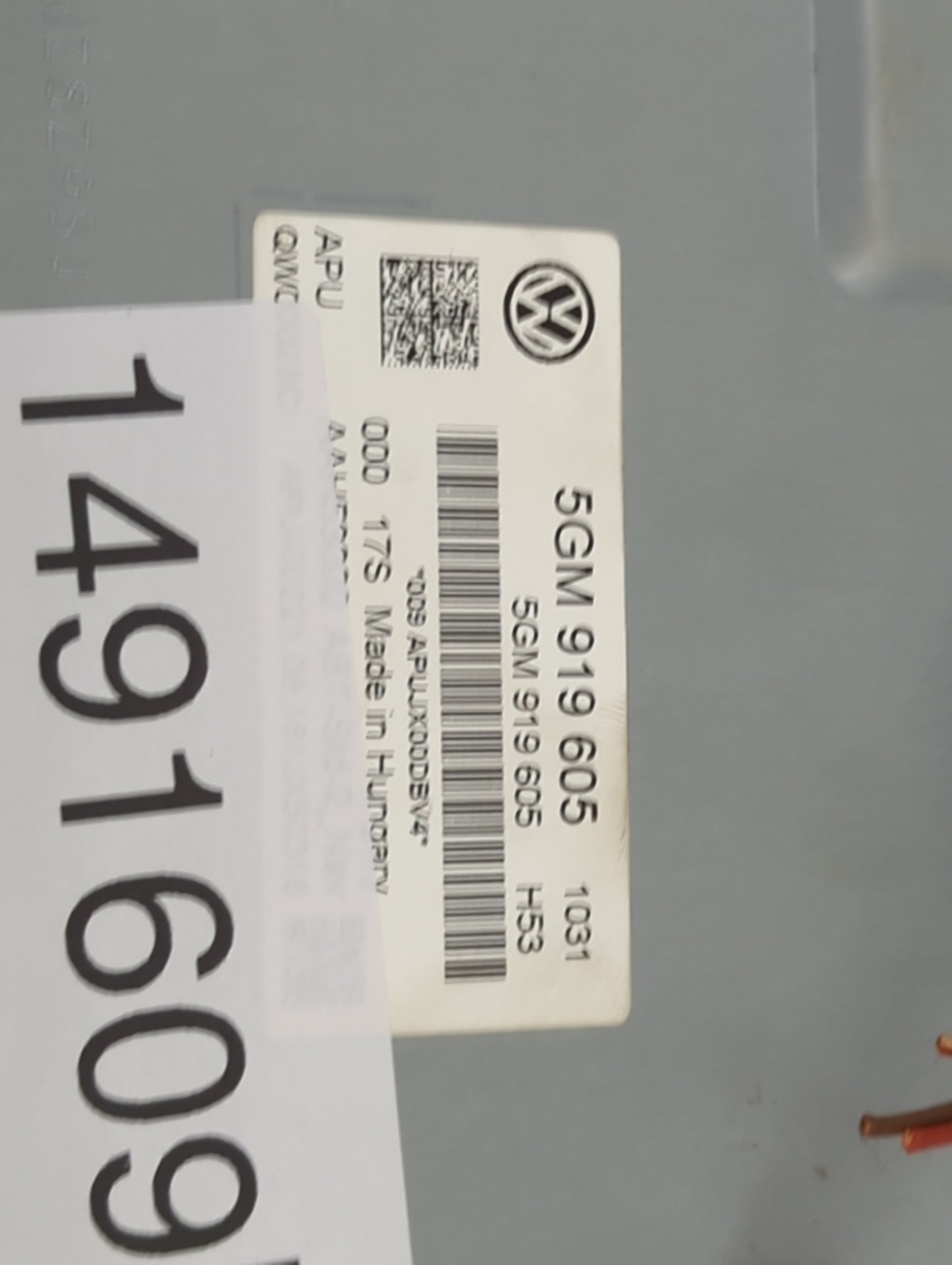 Volkswagen Golf Gti Information Display Screen 1491609 - Oemusedautoparts1.com