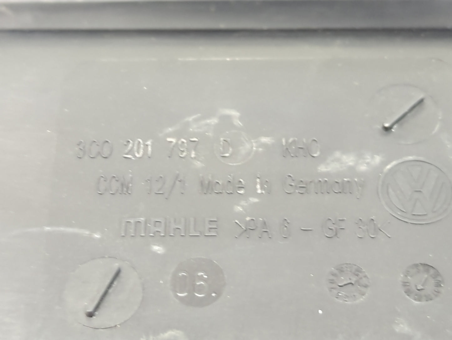 2017 Volkswagen Tiguan Fuel Vapor Charcoal Canister - Oemusedautoparts1.com