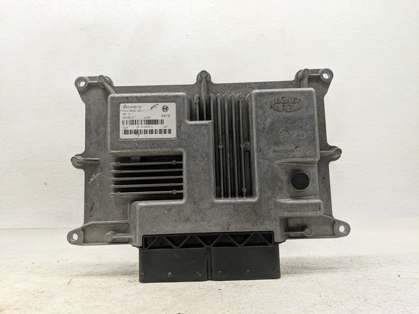 2018 Alfa Romeo Stelvio PCM Engine Control Computer ECU ECM PCU OEM P/N:50544870 Fits Fits 2017 OEM Used Auto Parts - Oemuse
