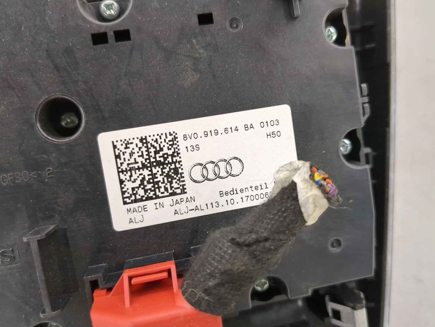 2015-2018 Audi A3 Radio Control Panel - Oemusedautoparts1.com
