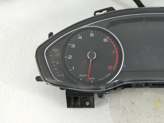 2018 Audi A4 Instrument Cluster Speedometer Gauges P/N:5550104700 Fits OEM Used Auto Parts