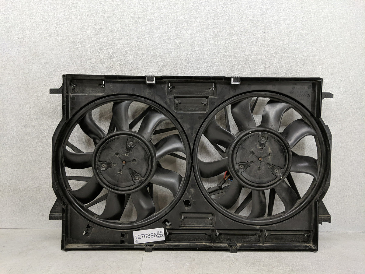 2017-2022 Audi Q7 Electric Radiator Cooling Fan Motor Assembly P/N:8W0 121 003 D 0 130 707 411 Fits OEM Used Auto Parts - Oe