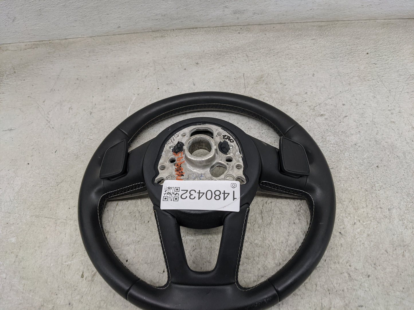 2018 Audi S5 Steering Wheel Oem Black - Oemusedautoparts1.com