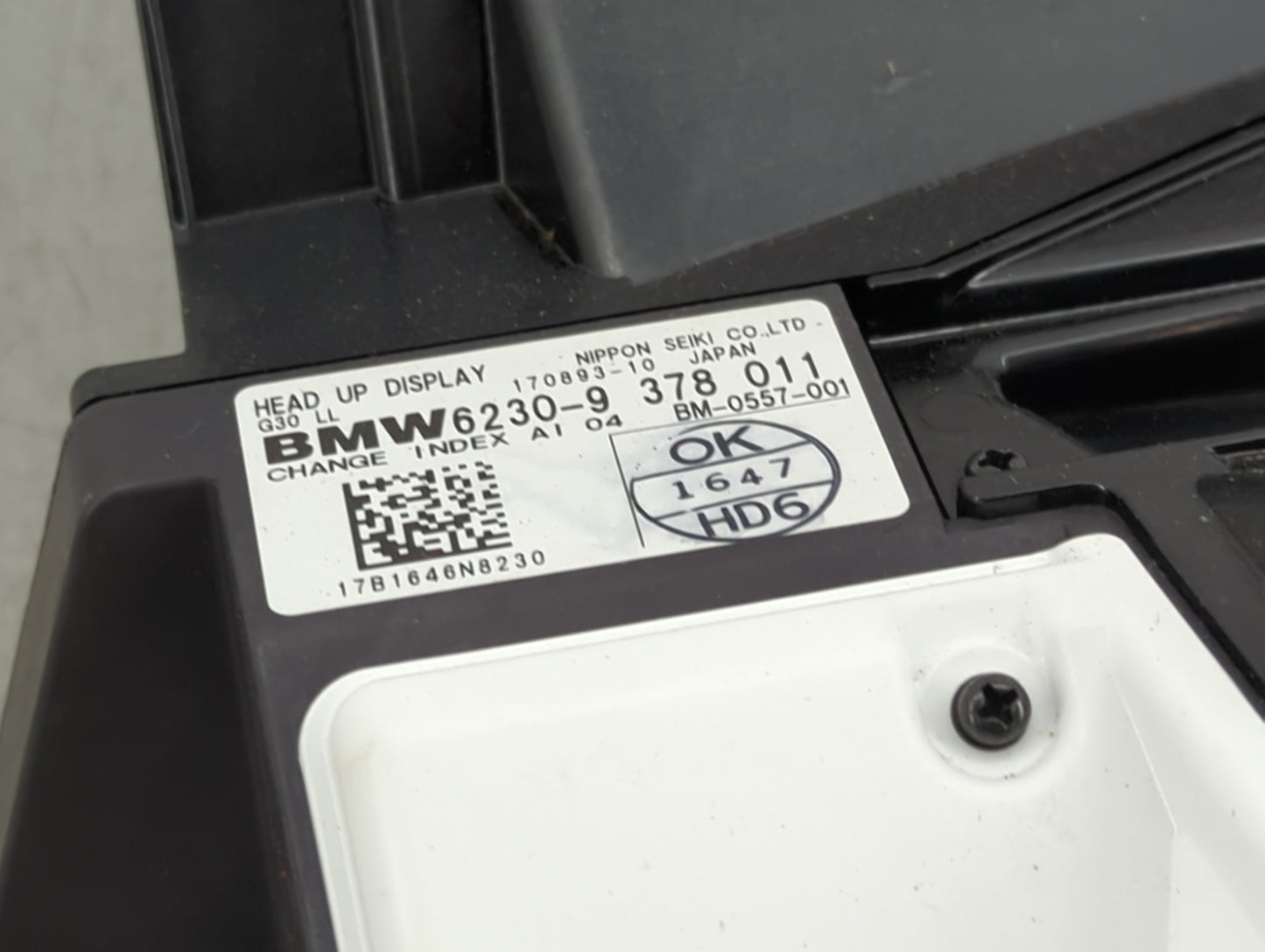 2018 Bmw 530i Information Display Screen 1453266 - Oemusedautoparts1.com