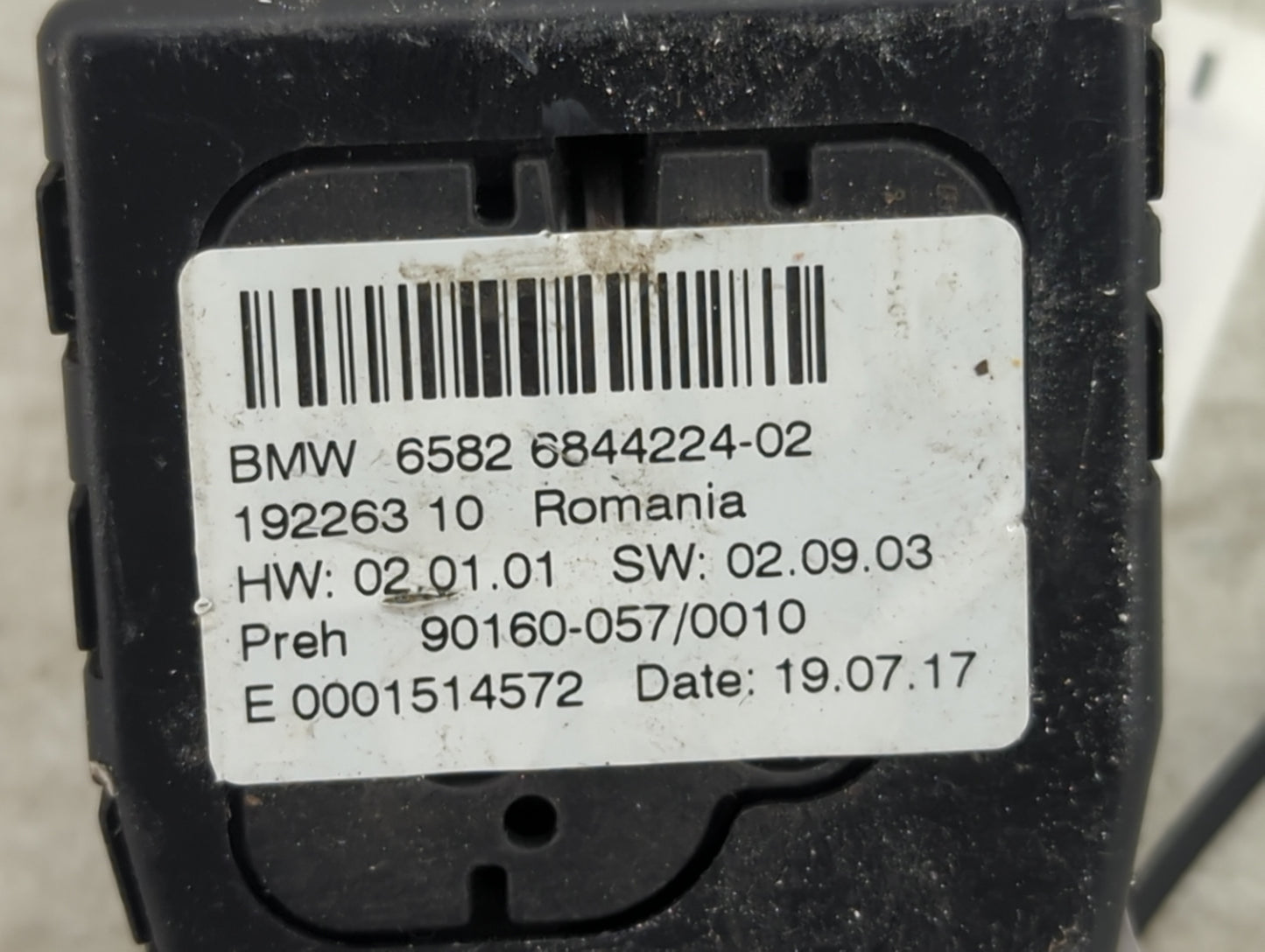 2018 Bmw 540i Radio AM FM Cd Player Receiver Replacement P/N:65826844224-02 90160-057/0010 Fits OEM Used Auto Parts - Oemuse