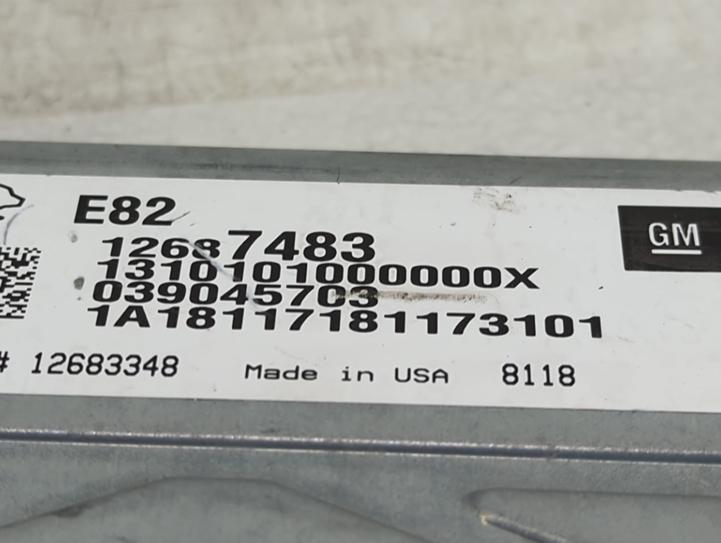2018-2020 Buick Enclave PCM Engine Control Computer ECU ECM PCU OEM P/N:12687483 12683348 Fits OEM Used Auto Parts - Oemused