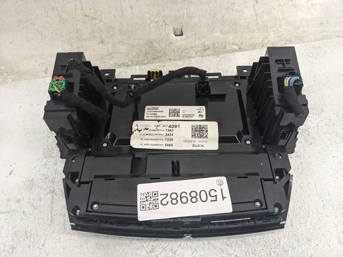2018-2019 Buick Enclave Radio Control Panel 1508982 - Oemusedautoparts1.com