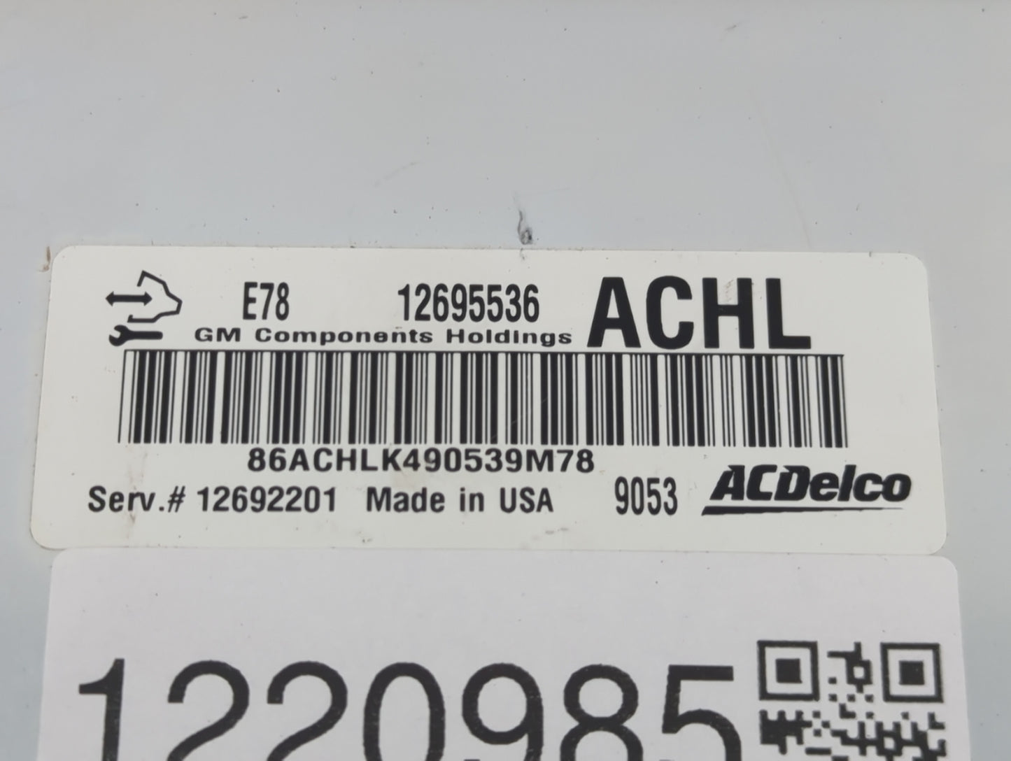 2017-2021 Buick Encore PCM Engine Control Computer ECU ECM PCU OEM P/N:12685776 Fits Fits 2017 2018 2019 2020 2021 OEM Used
