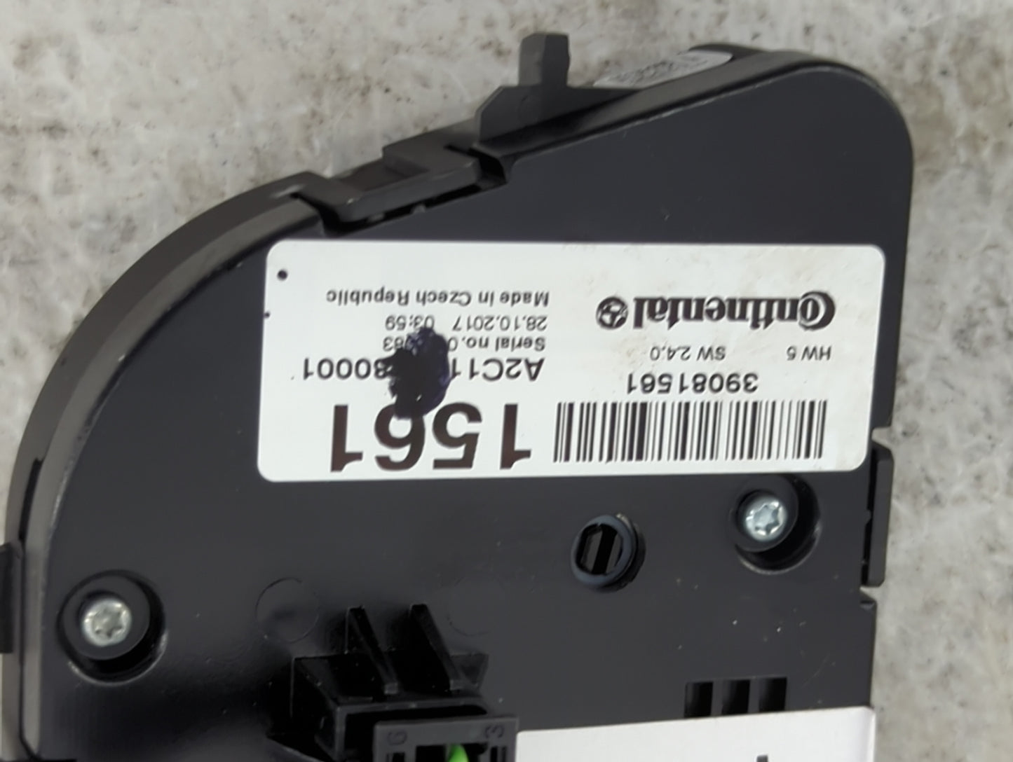2017-2021 Buick Encore Climate Control Module Temperature AC/Heater Replacement P/N:A2C11580001 39081561 Fits OEM Used Auto