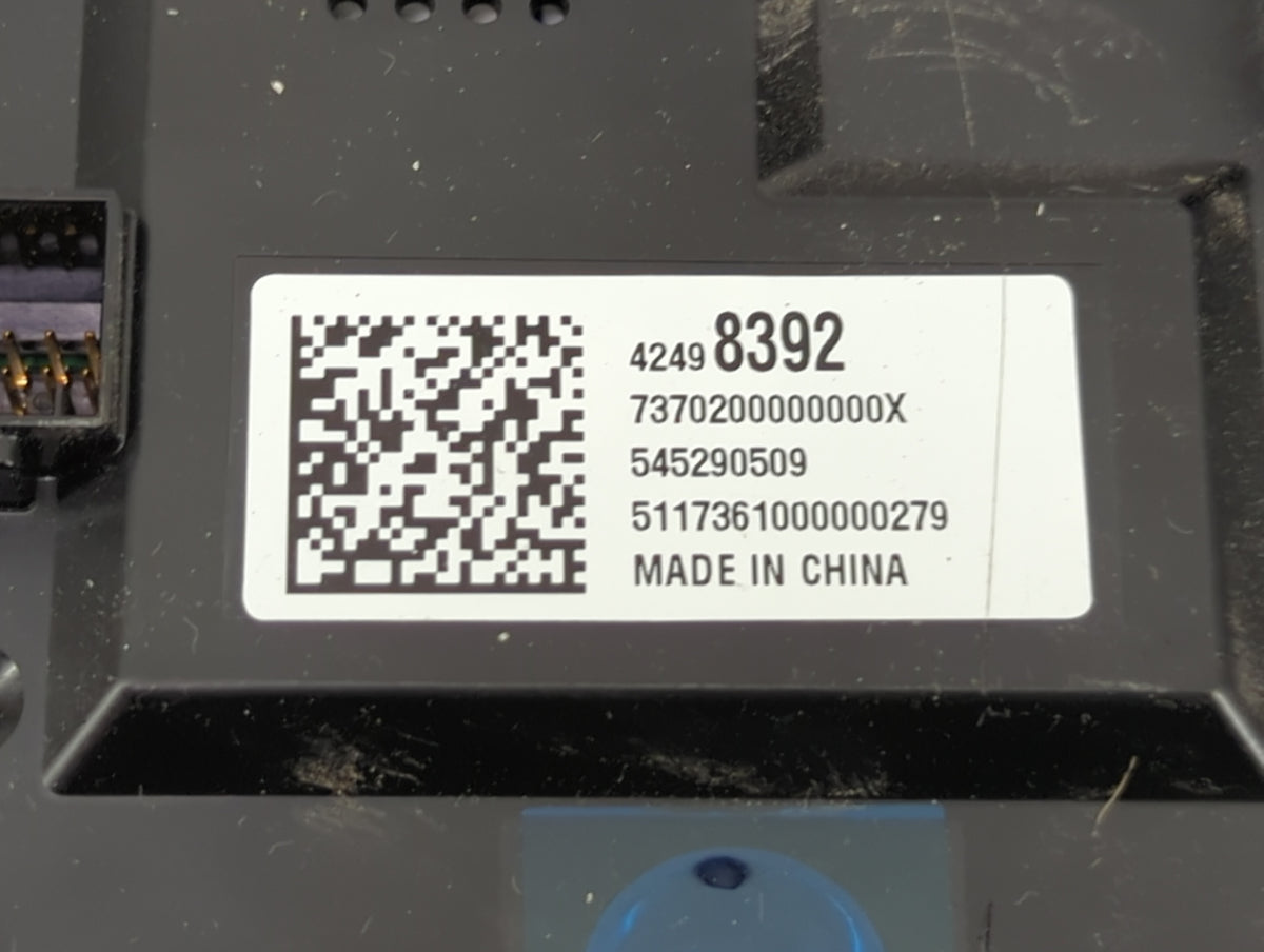 2018 Buick Encore Information Radio Display Screen 1489285 - Oemusedautoparts1.com