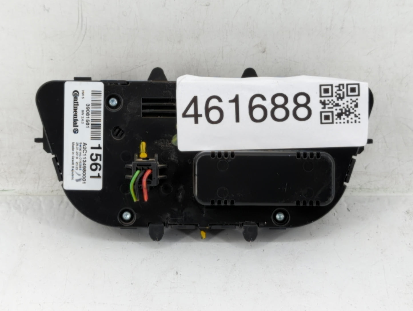 2017-2021 Buick Encore Climate Control Module Temperature AC/Heater Replacement P/N:39081561 39081581 Fits OEM Used Auto Par