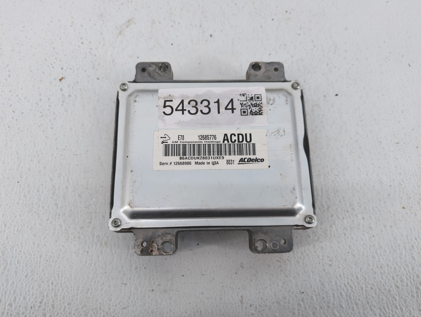 2017-2021 Buick Encore PCM Engine Control Computer ECU ECM PCU OEM P/N:12685776 Fits Fits 2017 2018 2019 2020 2021 OEM Used