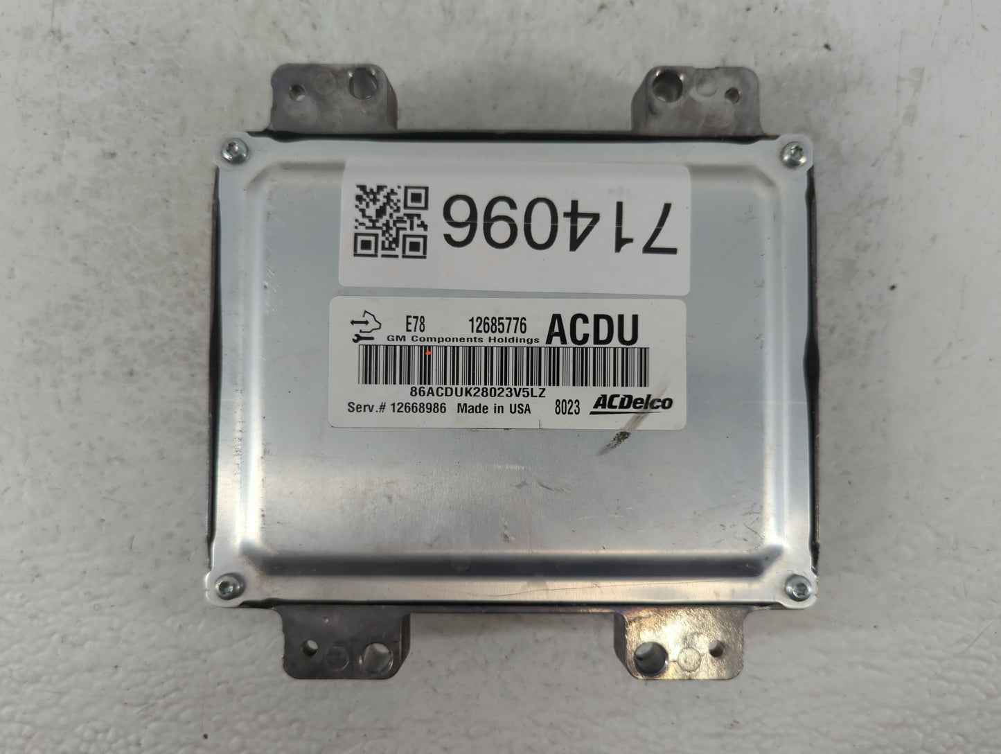 2017-2021 Buick Encore PCM Engine Control Computer ECU ECM PCU OEM P/N:12668986 12685776 Fits Fits 2017 2018 2019 2020 2021
