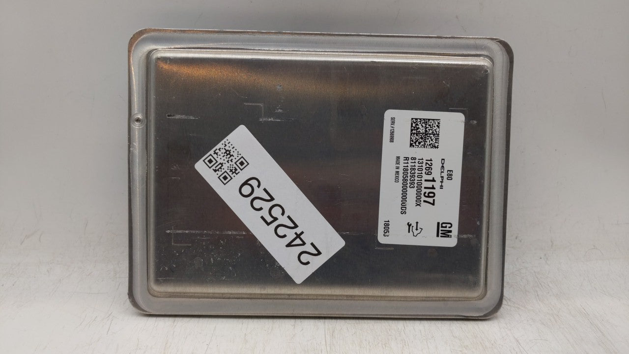 2018 Buick Lacrosse PCM Engine Control Computer ECU ECM PCU OEM P/N:12676683 12697837, 12700116, 12683660 Fits Fits 2017 201