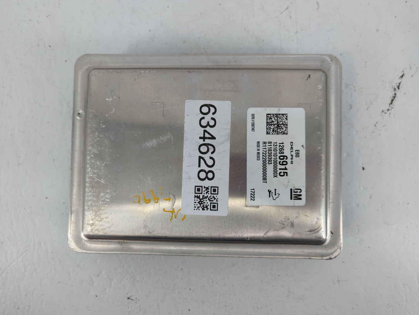 2018 Cadillac Ats PCM Engine Control Computer ECU ECM PCU OEM P/N:12686915 Fits OEM Used Auto Parts - Oemusedautoparts1.com